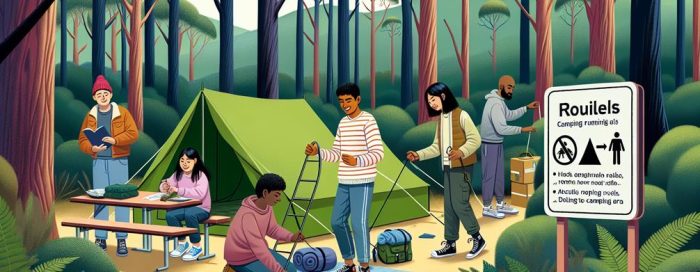 australia s national park camping guidelines