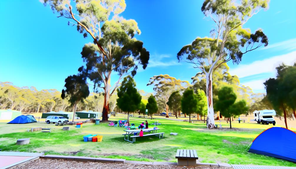 cotter campground in act