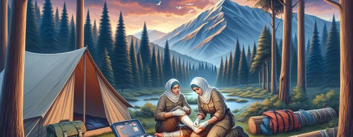 first aid tips for camping