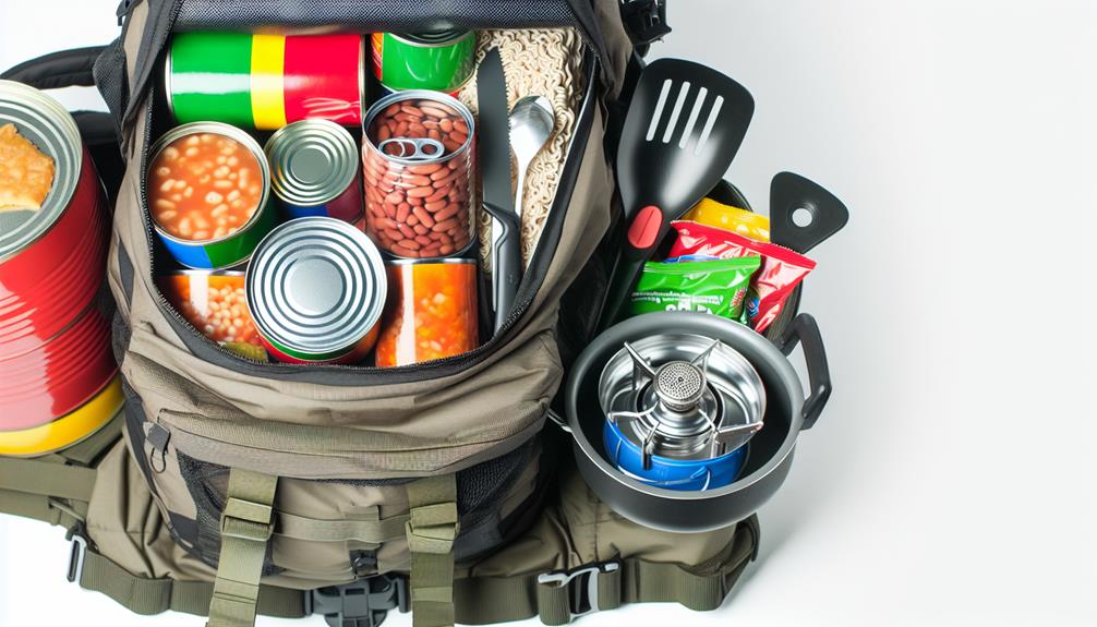 food and kitchen essentials