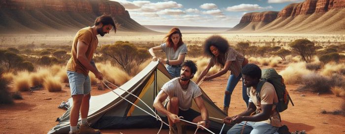 safe camping in australia