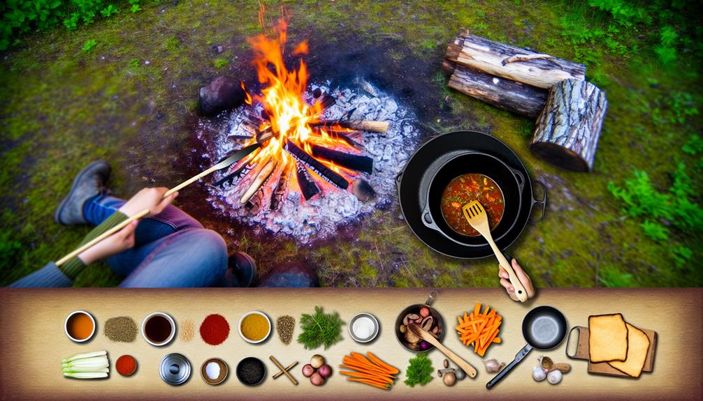 simple outdoor cooking techniques