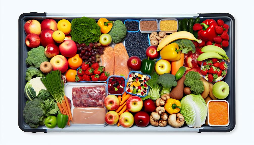 wide range of menu options